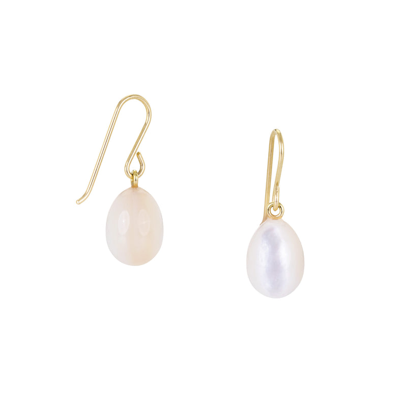 Maria Beaulieu Mother of Pearl Drop Earrings | Quadrum Gallery