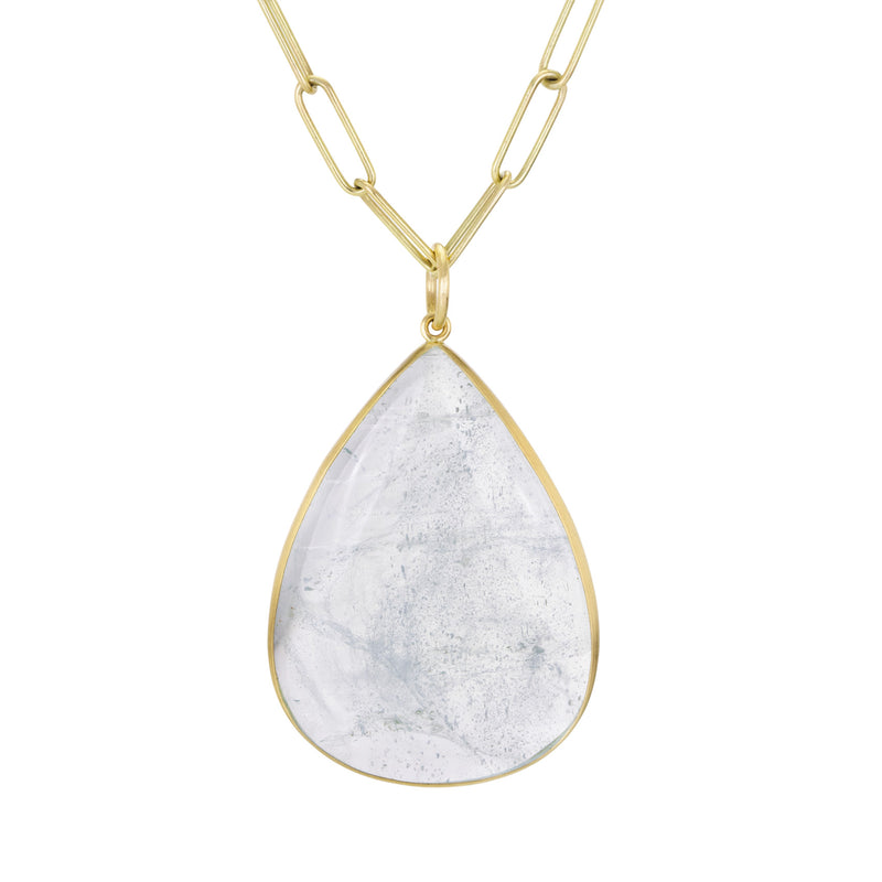 Maria Beaulieu Teardrop Light Aquamarine Pendant (Pendant Only) | Quadrum Gallery