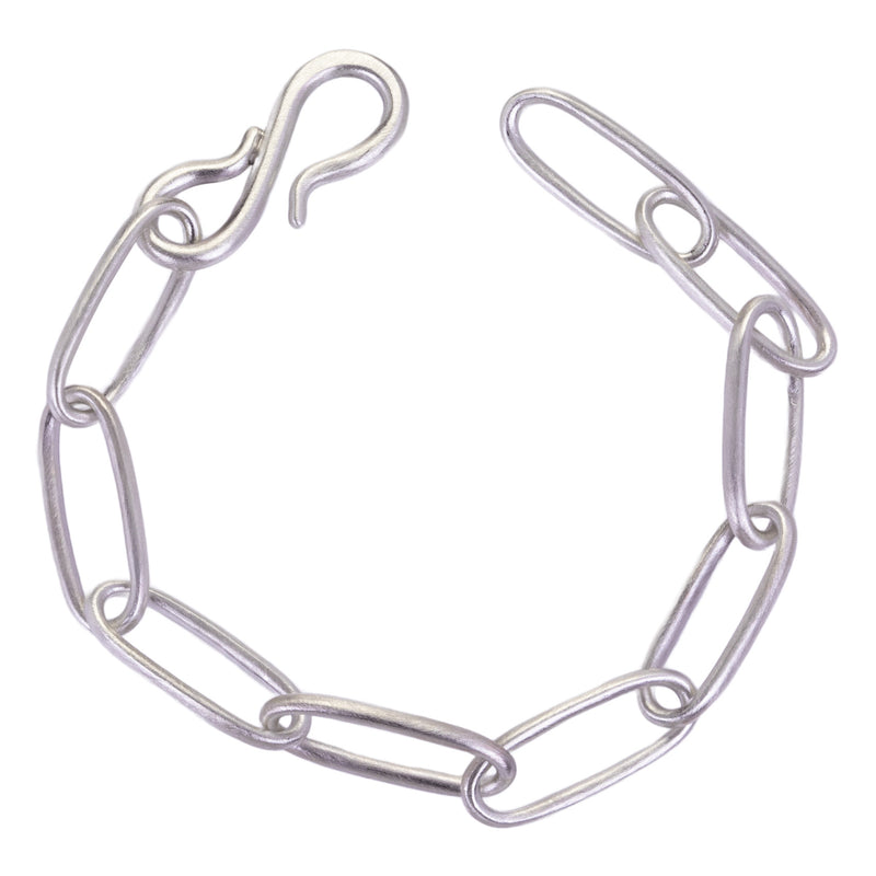 Maria Beaulieu XXX Silver 9 Link Bracelet | Quadrum Gallery
