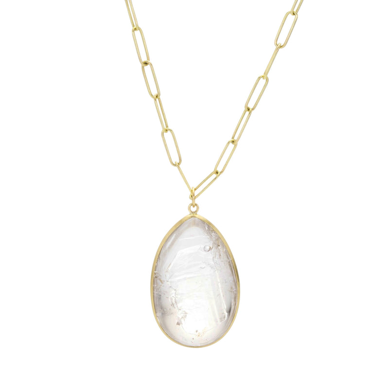 Maria Beaulieu 18k Gold Enhydro Quartz Pendant (Pendant Only) | Quadrum Gallery