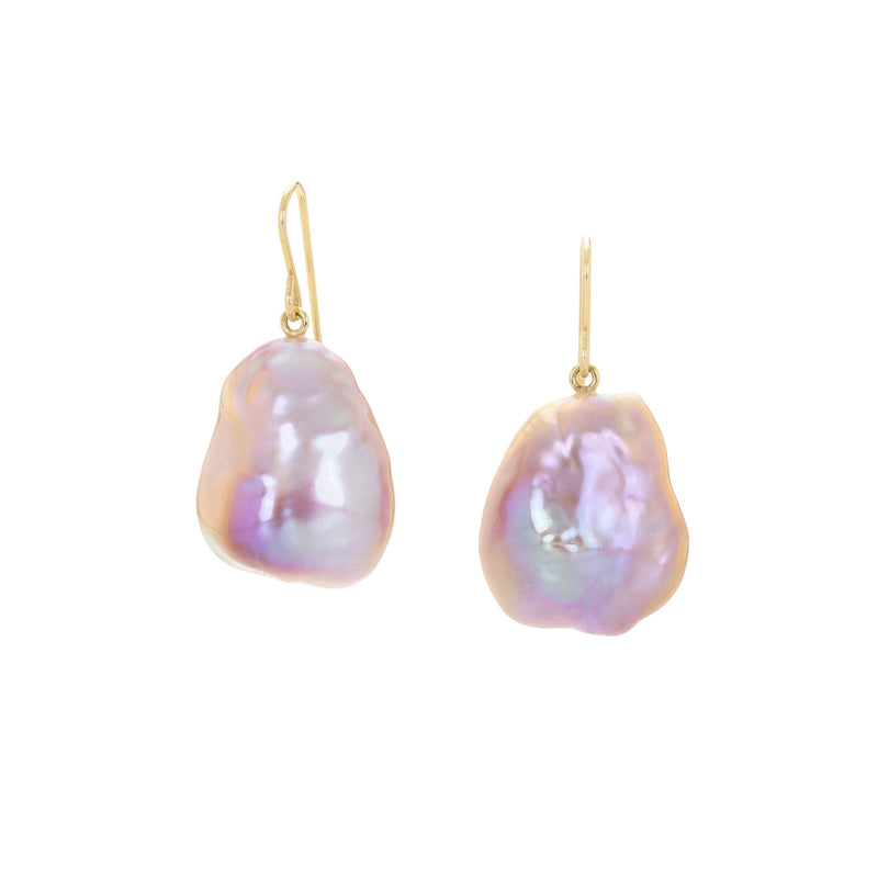 Maria Beaulieu Ombre Pink Freshwater Pearl Earrings | Quadrum Gallery