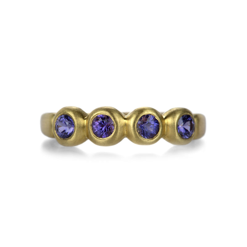 Marian Maurer 3mm Purple Sapphire Porch Skimmer Band | Quadrum Gallery