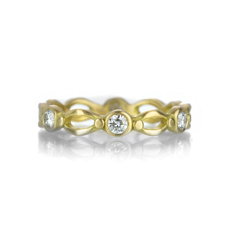 Marian Maurer Large 18k Goddess Band with Diamonds | Quadrum Gallery