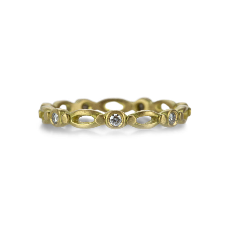 Marian Maurer Small Goddess Band with Diamonds | Quadrum Gallery