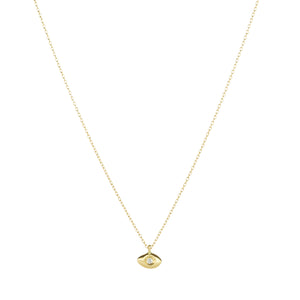 Marian Maurer 18k Micro Eye Necklace | Quadrum Gallery