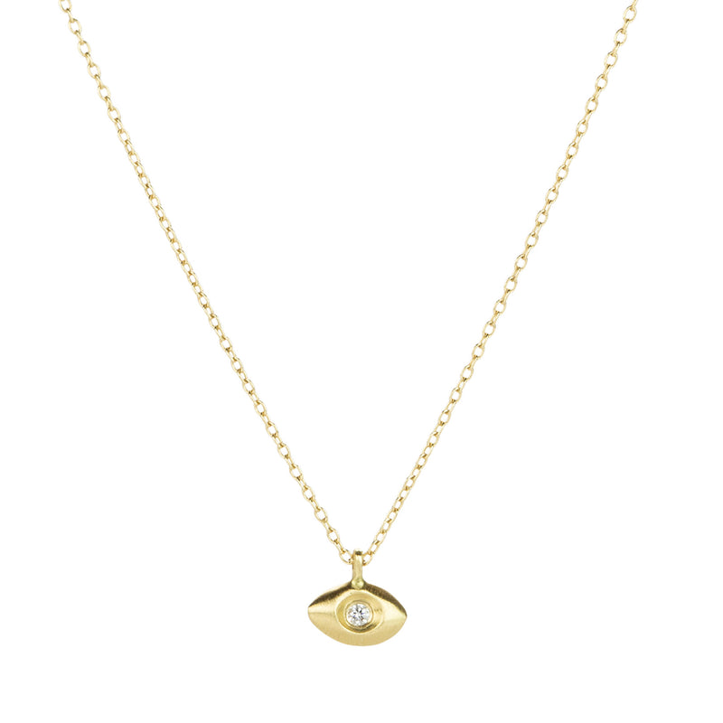 Marian Maurer 18k Micro Eye Necklace | Quadrum Gallery