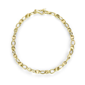 Marian Maurer 18k Pebble Chain Bracelet  | Quadrum Gallery