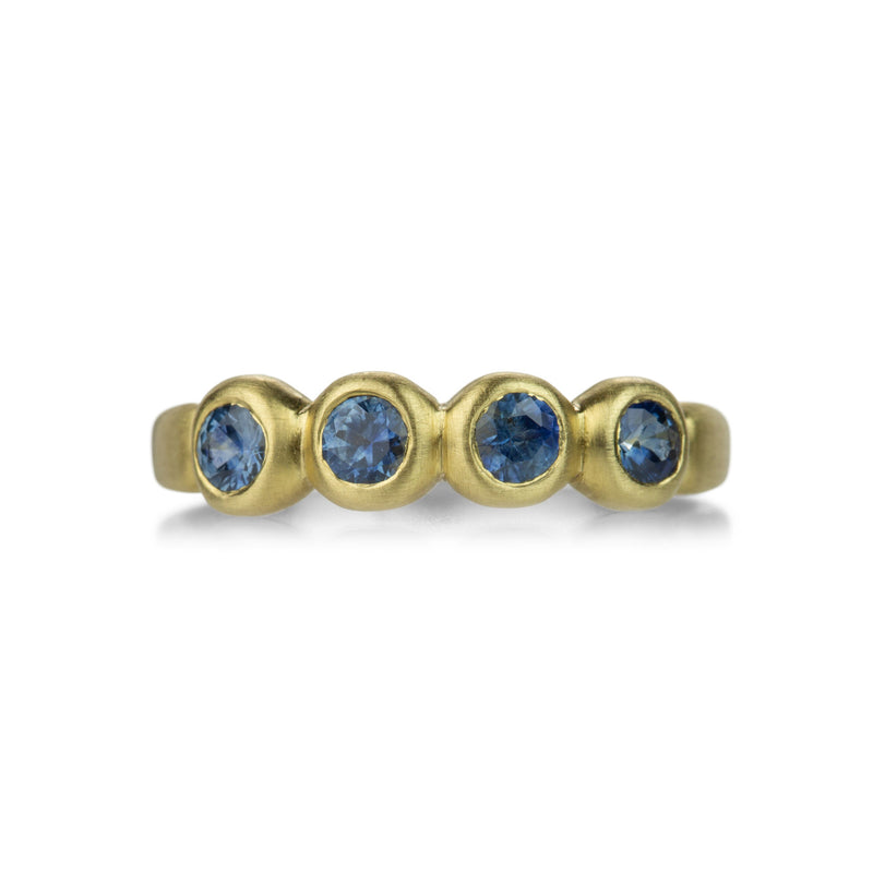 Marian Maurer Dark Blue Montana Sapphire Porch Skimmer Band | Quadrum Gallery