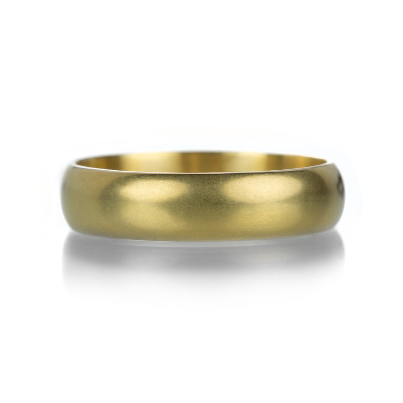 Marian Maurer 18k Half Round Band | Quadrum Gallery