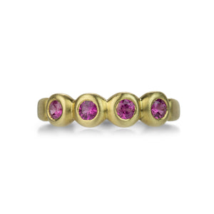 Marian Maurer Dark Pink Sapphire Porch Skimmer Band | Quadrum Gallery