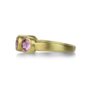 Marian Maurer 4mm Pink Sapphire Porch Skimmer Band | Quadrum Gallery