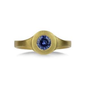 Marian Maurer Blue Sapphire City Ring | Quadrum Gallery