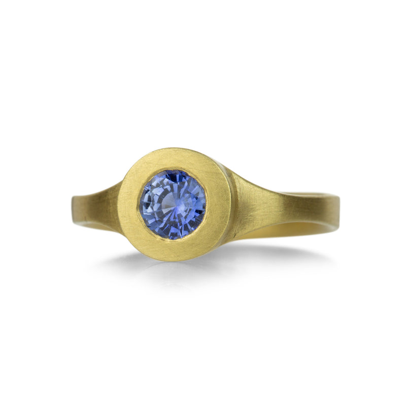 Marian Maurer Blue Sapphire City Ring | Quadrum Gallery