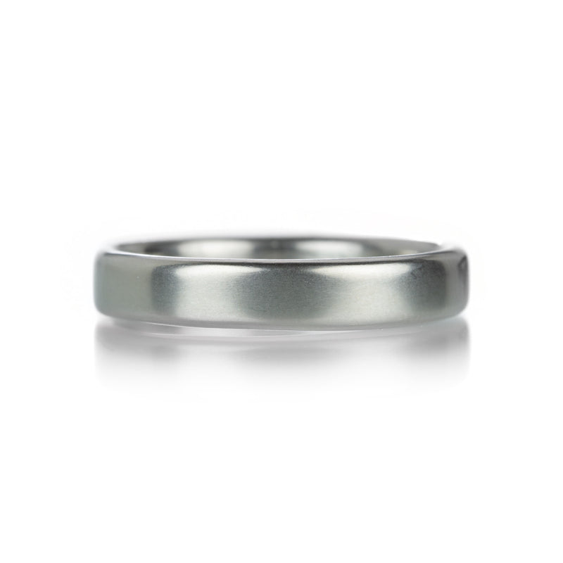 Marian Maurer Platinum Rounded Plain Band | Quadrum Gallery