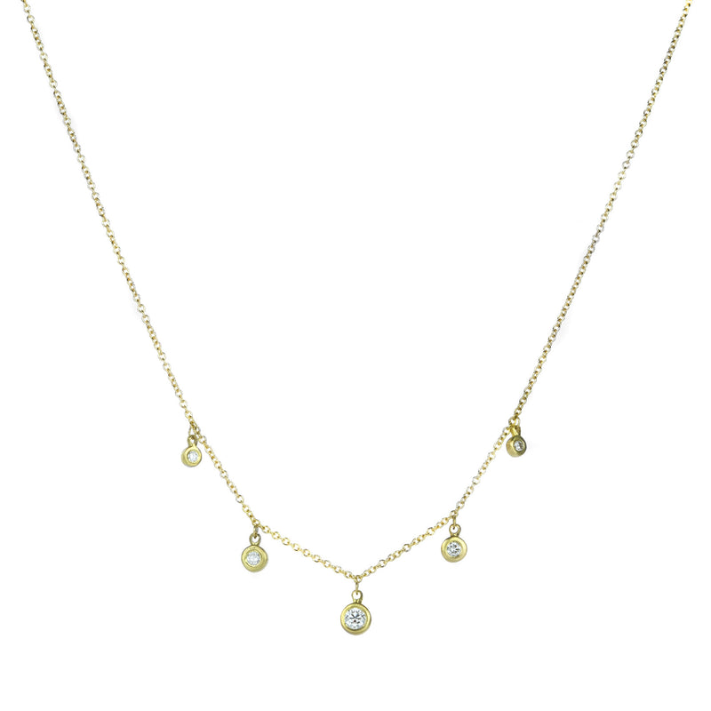 Marian Maurer 18k Kima Graduated Diamond Necklace | Quadrum Gallery