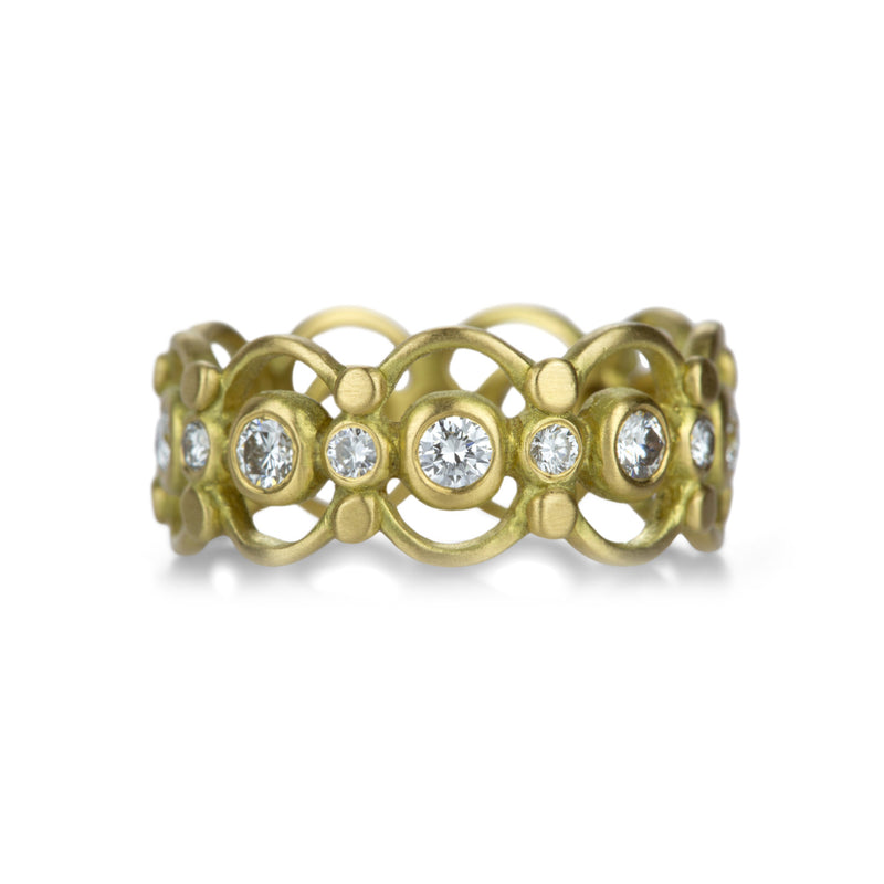 Marian Maurer 18k Large Diamond Vivi Band | Quadrum Gallery