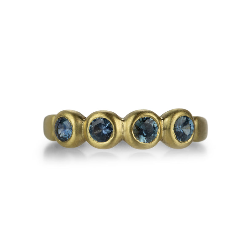 Marian Maurer 18k Blue Montana Sapphire Porch Skimmer Band | Quadrum Gallery