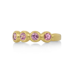 Marian Maurer 3mm Pink Sapphire Porch Skimmer Band | Quadrum Gallery