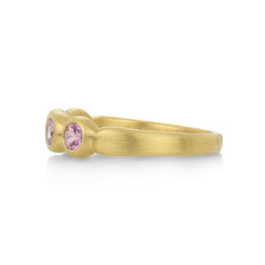 Marian Maurer 3mm Pink Sapphire Porch Skimmer Band | Quadrum Gallery