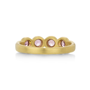 Marian Maurer 3mm Pink Sapphire Porch Skimmer Band | Quadrum Gallery