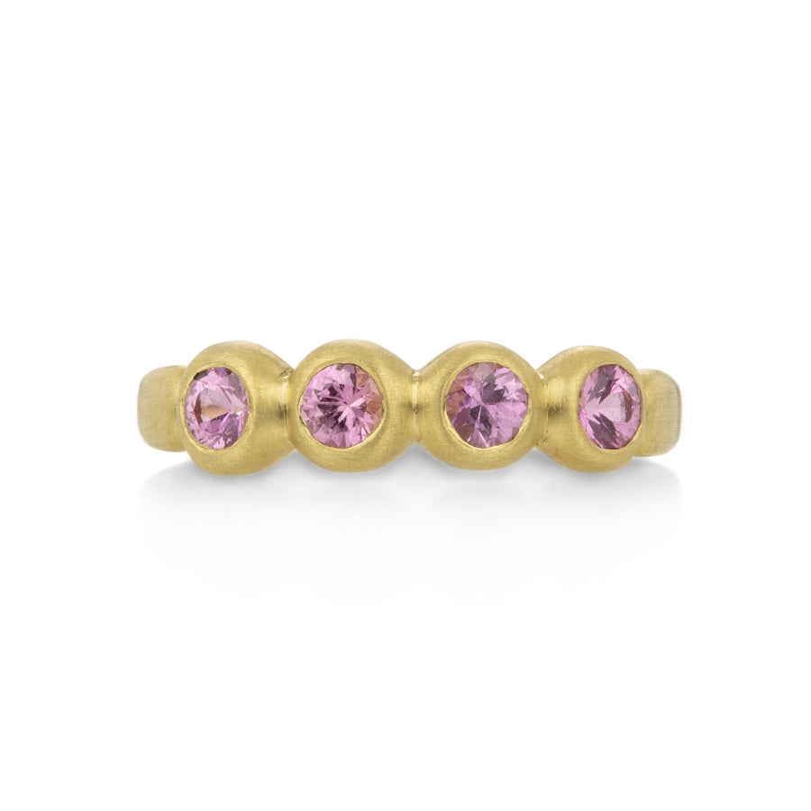 Marian Maurer 3mm Pink Sapphire Porch Skimmer Band | Quadrum Gallery