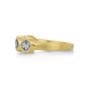 Marian Maurer Light Blue Montana Sapphire Porch Skimmer Ring | Quadrum Gallery