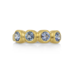 Marian Maurer Light Blue Montana Sapphire Porch Skimmer Ring | Quadrum Gallery