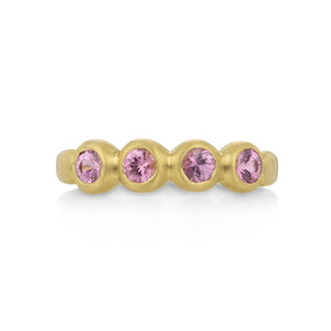 Marian Maurer 18k Pink Sapphire Porch Skimmer Ring | Quadrum Gallery