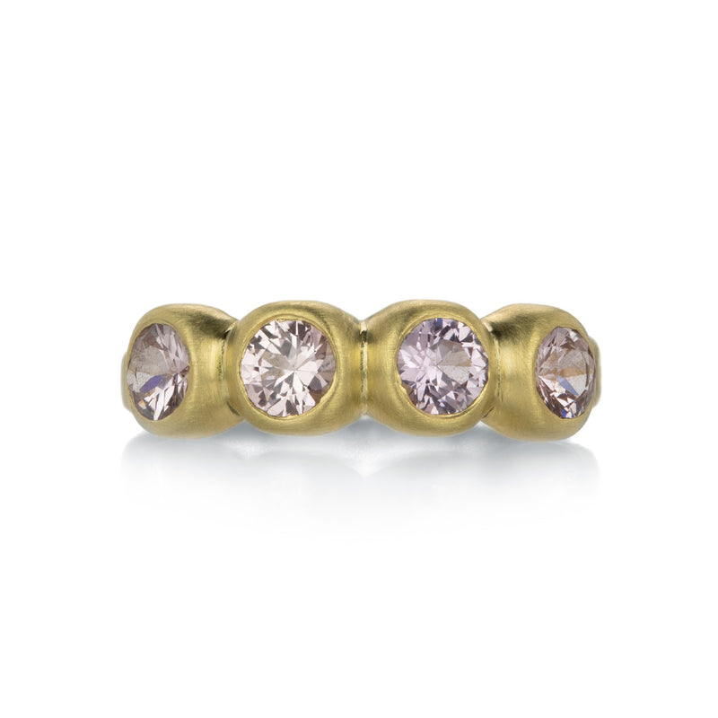 Marian Maurer 18k Light Pink Sapphire Porch Skimmer Ring | Quadrum Gallery