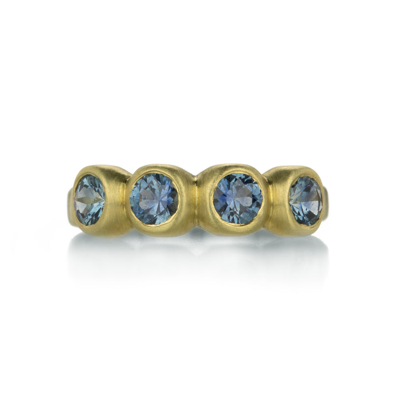 Marian Maurer 18k Medium Blue Sapphire Porch Skimmer Ring | Quadrum Gallery