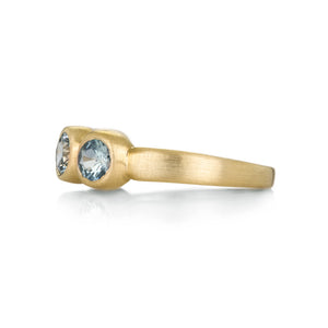 Marian Maurer Light Denim Montana Sapphire Porch Skimmer Ring | Quadrum Gallery