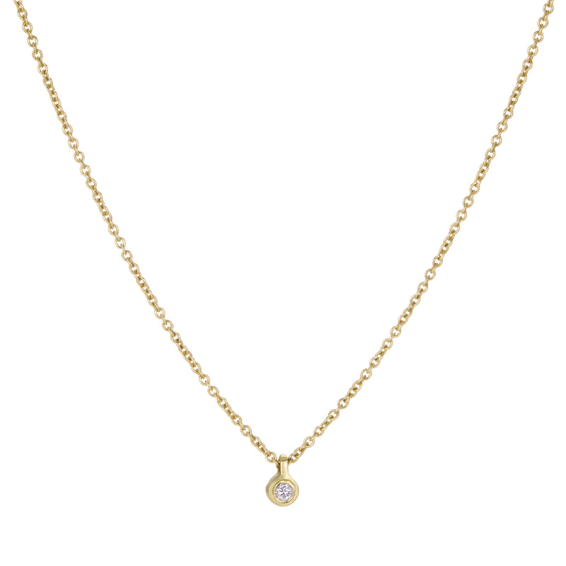 Marian Maurer Micro Diamond Pendant Necklace | Quadrum Gallery