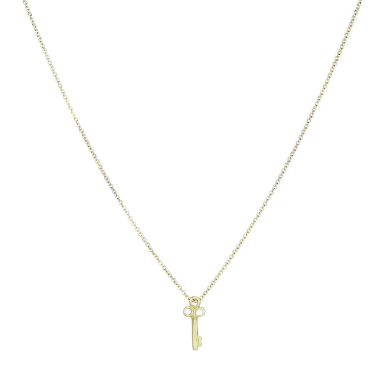 Marian Maurer 18k Micro Key Pendant Necklace | Quadrum Gallery