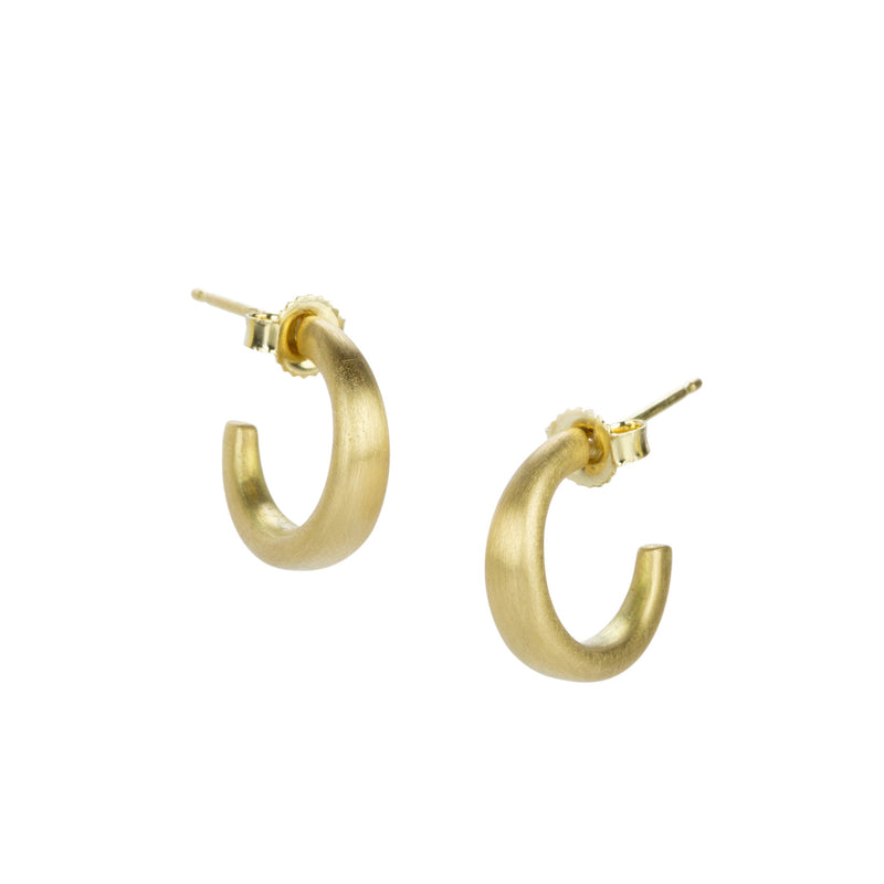 Marian Maurer 18k Yellow Gold Puffy City Hoop Earrings | Quadrum Gallery