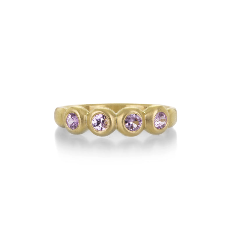 Marian Maurer Light Pink Sapphire Porch Skimmer Band Ring | Quadrum Gallery