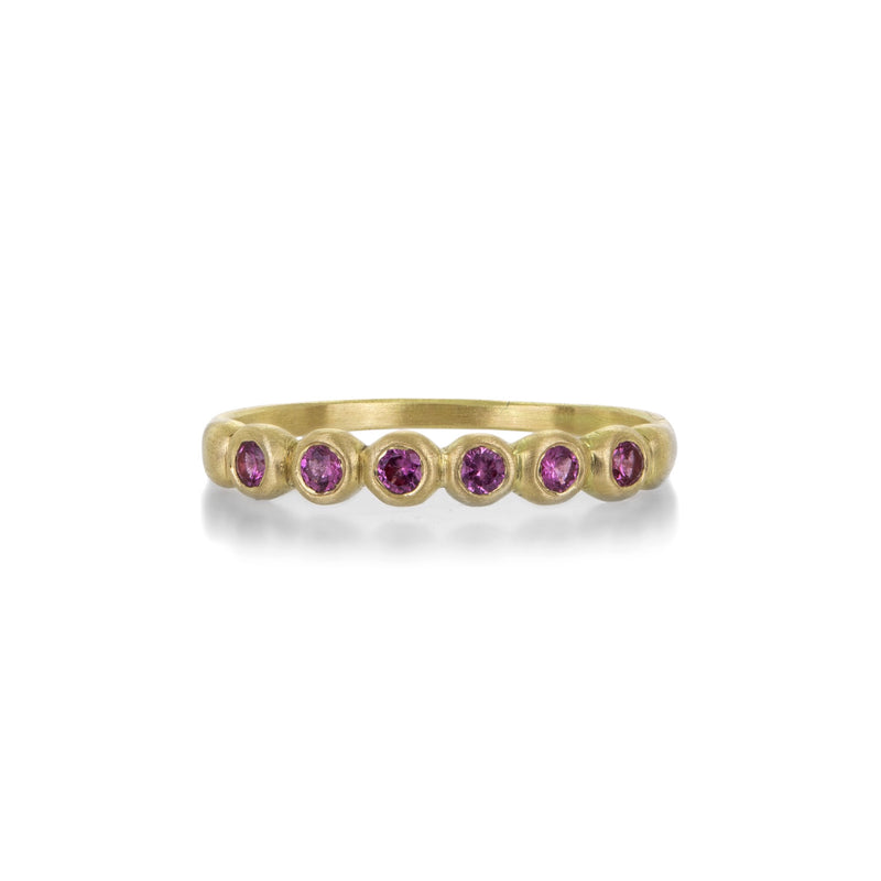 Marian Maurer Pink Sapphire Porch Skimmer Band Ring | Quadrum Gallery