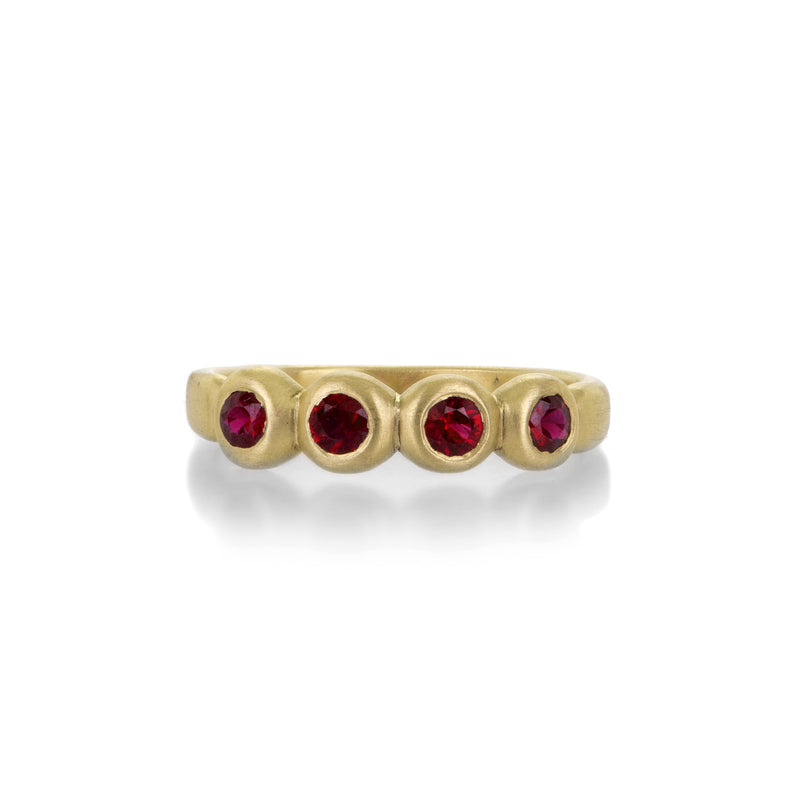Marian Maurer Ruby Porch Skimmer Band Ring | Quadrum Gallery