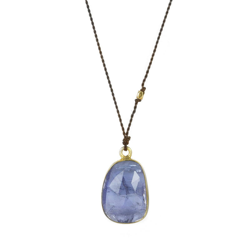 Margaret Solow Tanzanite Pendant Necklace | Quadrum Gallery