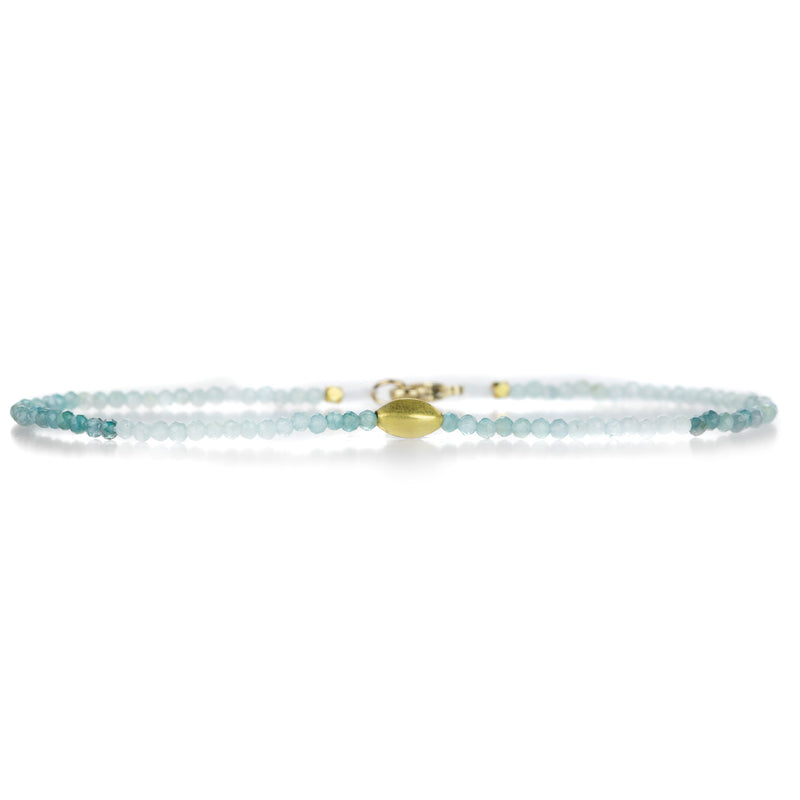 Margaret Solow Grandidierite Beaded Bracelet  | Quadrum Gallery