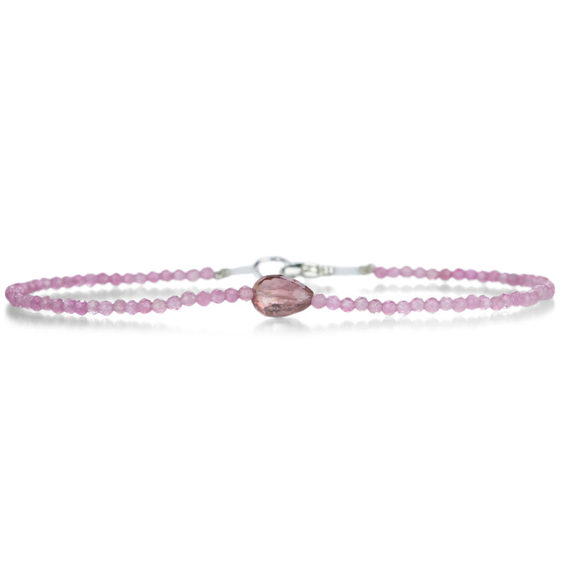 Margaret Solow Double Pink Tourmaline Beaded Bracelet | Quadrum Gallery