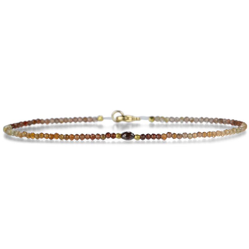 Margaret Solow Multicolored Sapphire and Diamond Bracelet | Quadrum Gallery