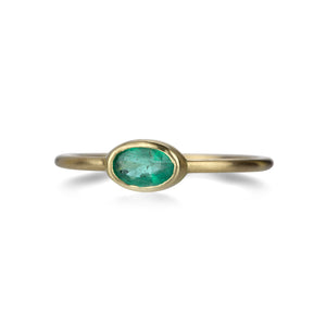 Margaret Solow 14k Emerald Ring | Quadrum Gallery