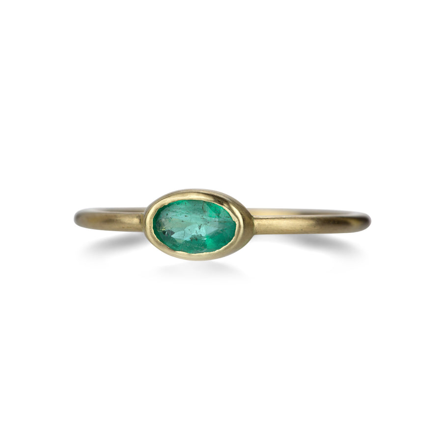 Margaret Solow 14k Emerald Ring | Quadrum Gallery