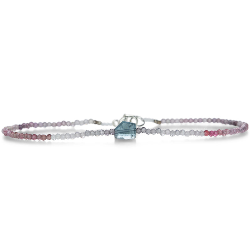 Margaret Solow Red Spinel and Tourmaline Beaded Bracelet | Quadrum Gallery