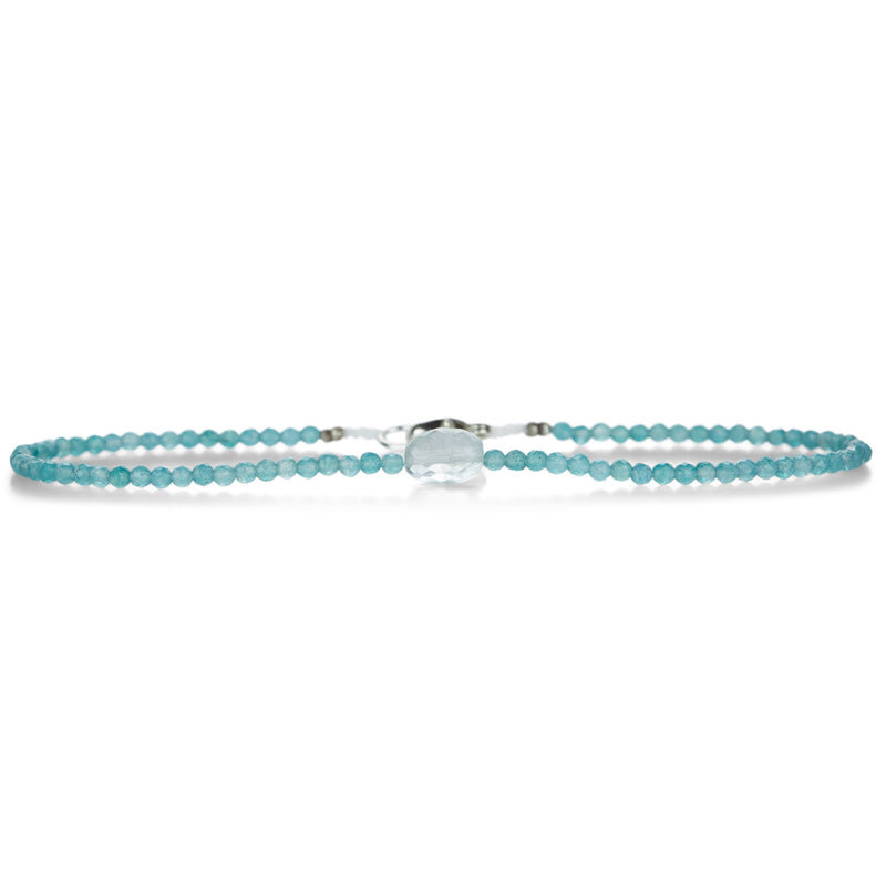 Margaret Solow Apatite and Aquamarine Bead Bracelet | Quadrum Gallery