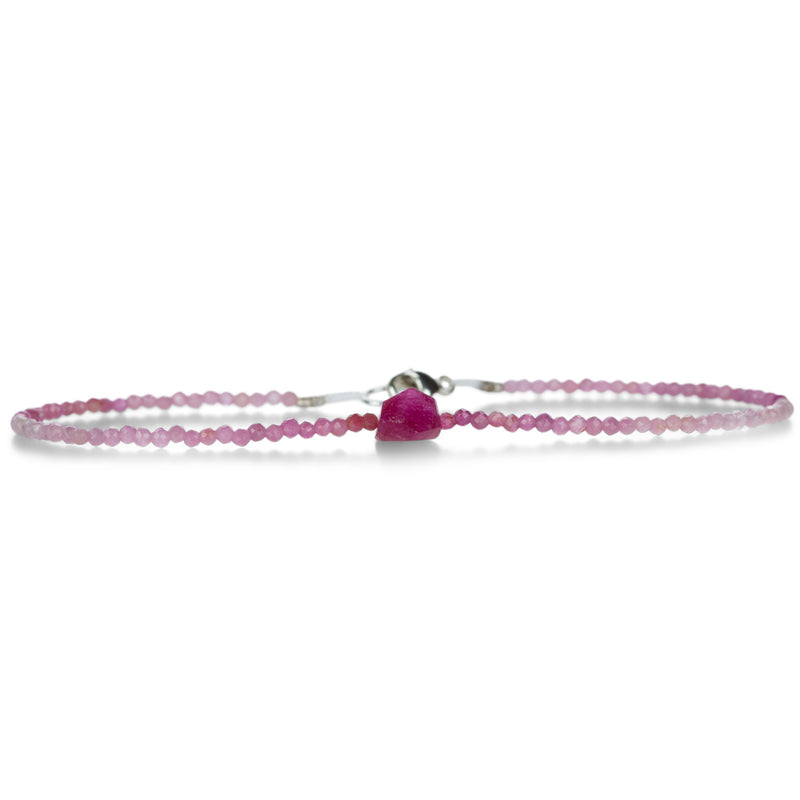 Margaret Solow Ombre Ruby & Tourmaline Bracelet | Quadrum Gallery