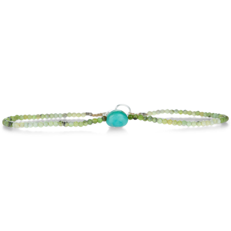 Margaret Solow Olive Opal and Turquoise Bracelet | Quadrum Gallery