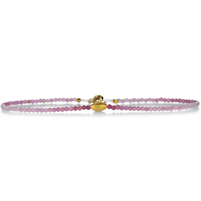 Margaret Solow Ombre Ruby and 18k Bead Bracelet | Quadrum Gallery