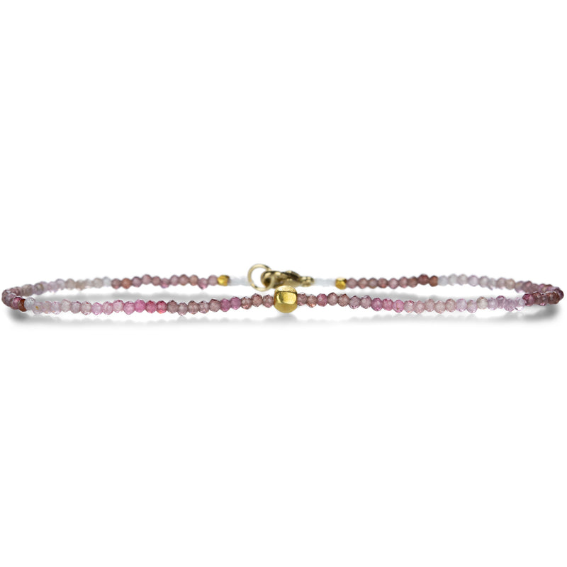 Margaret Solow Red Spinel and 18k Beaded Bracelet | Quadrum Gallery