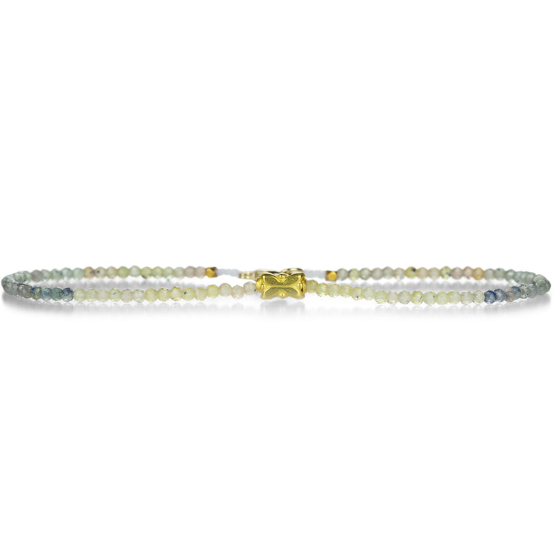 Margaret Solow 18k Bead and Multicolored Sapphire Bracelet | Quadrum Gallery